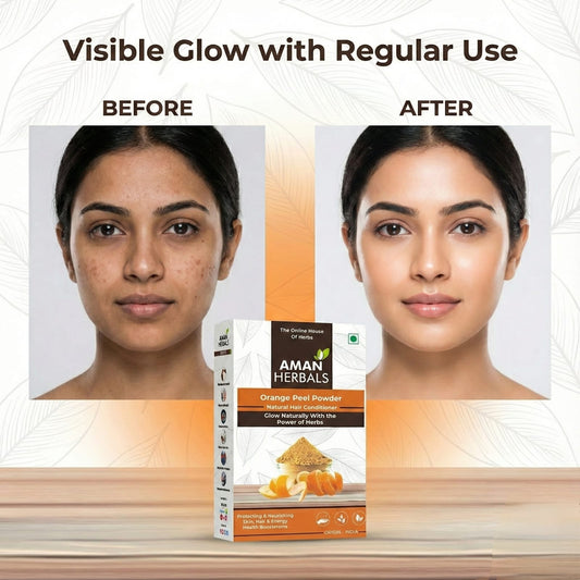 100% Pure and Natural Organic Orange Powder For Skin Care