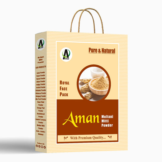 Aman Multani Mitti – Premium Quality 100% Natural and Pure Powder