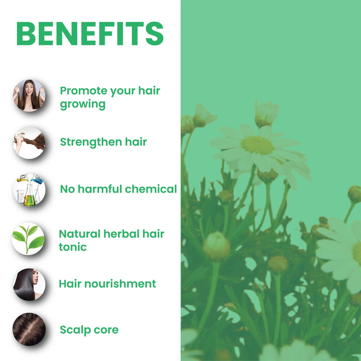 Bhringraj powder, hair growth remedy, Ayurvedic hair care, natural hair treatment, scalp health, herbal hair tonic, hair fall control, organic hair powder, hair strengthening, dandruff remedy