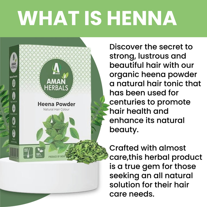 henna powder, mehndi for hair, herbal color, natural conditioner, henna for shine