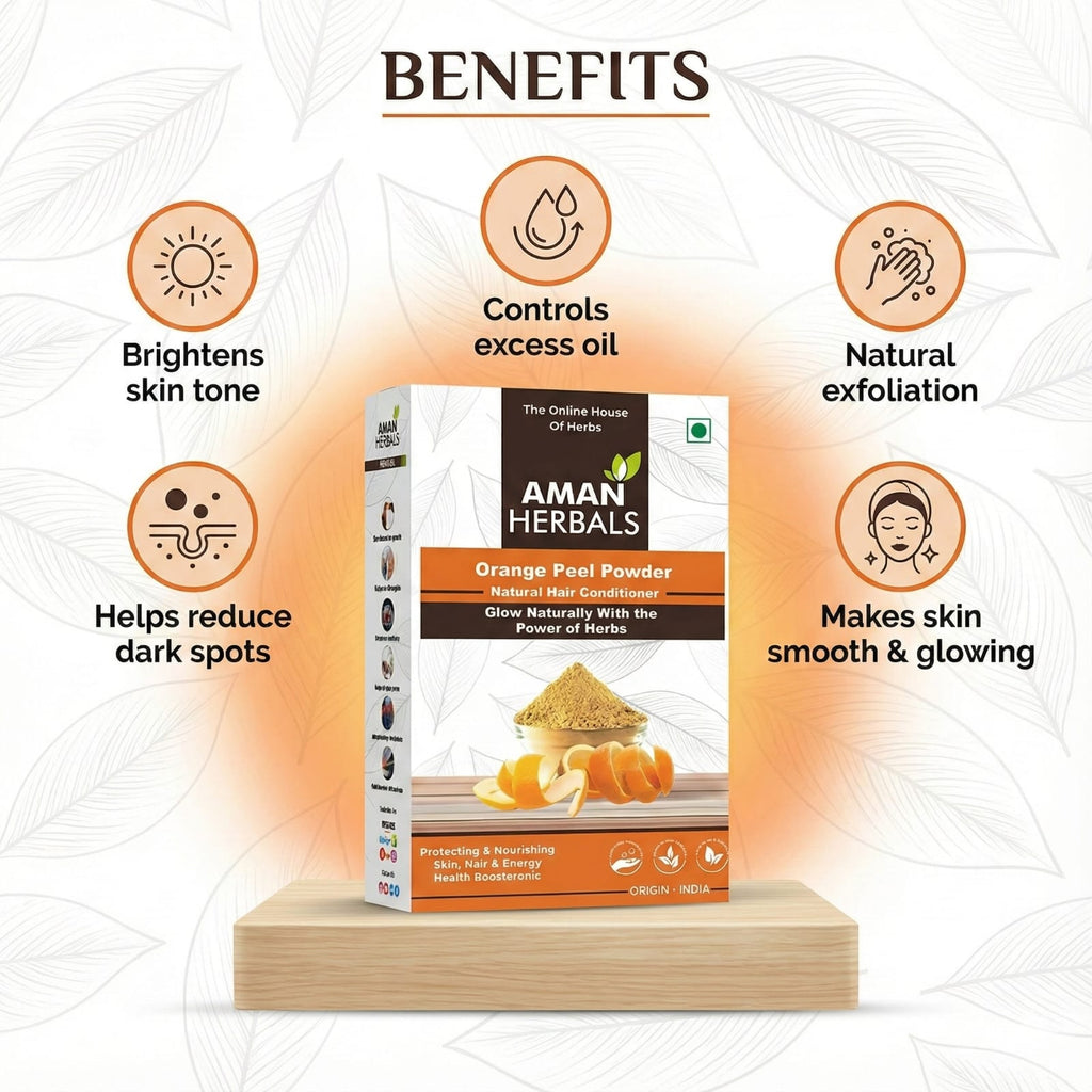 100% Pure and Natural Organic Orange Powder For Skin Care