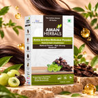 Amla Aretha Shikakai Hair Care Powder | Natural Hair Growth Cleanser | Pack of 1 (200gm)