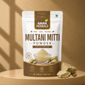 AMAN HERBALS -100% Natural Multani Mitti powder for Face, Skin, and Hair | Fuller's Earth, Bentonite Clay - 200 gm (Pack of 2)