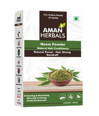 Pure and Organic Natural Neem Powder for Makes Skin Soft and Supple