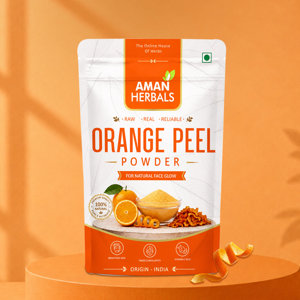 100% Pure and Natural Organic Orange Powder For Skin Care