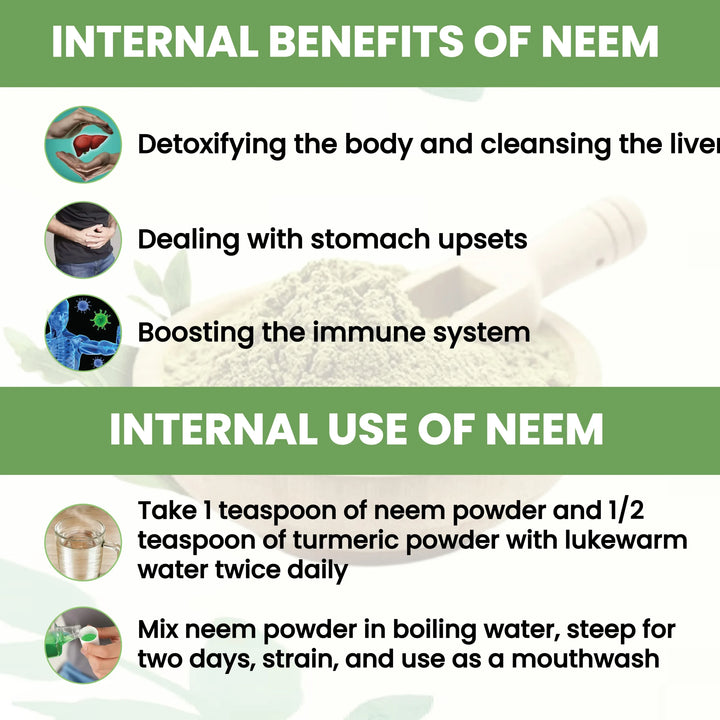 neem powder for acne, neem for dandruff, skin care neem, herbal antifungal powder