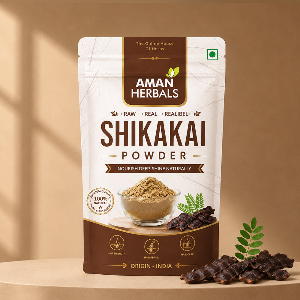 Organic Natural Shikakai Powder for Hair Conditioner Chemical-Free