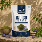 100% Pure and Natural Organic & Herbal Indigo Powder for Black Hair
