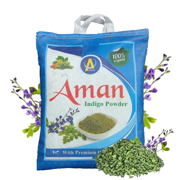 Aman Indigo Powder – Premium Quality 100% Natural Powder (250gm)